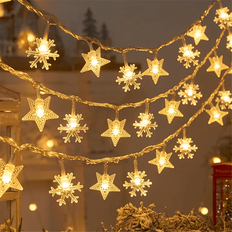 Saar Kerstverlichting – LED Strijklicht met Feestelijke Decoratie