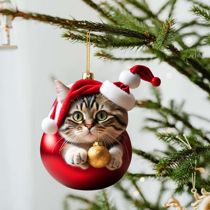 Katten Kerstversiering - Schattige Feestelijke Boomdecoratie