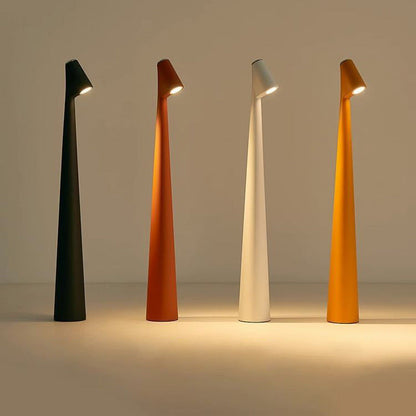 Draadloze LED Tafellamp – Scandinavisch Design met Touchbediening