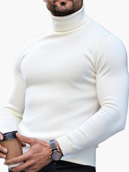 Heren klassieke poloshirt – elegante en veelzijdige gebreide trui voor dagelijks gebruik en werk