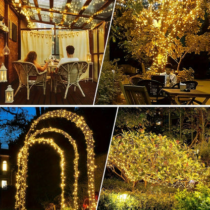 Elara Engel Lichtslang – 20m Zonne-energie Verlichting met 200 LED's