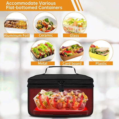 WarmEet Elektrische Lunchwarmer – Draagbare Voedselverwarmer