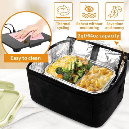 WarmEet Elektrische Lunchwarmer – Draagbare Voedselverwarmer