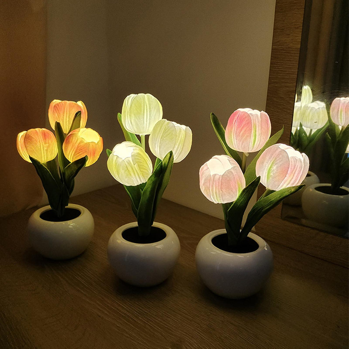 Rustgevende LED nachtlamp voor een gezellige sfeer