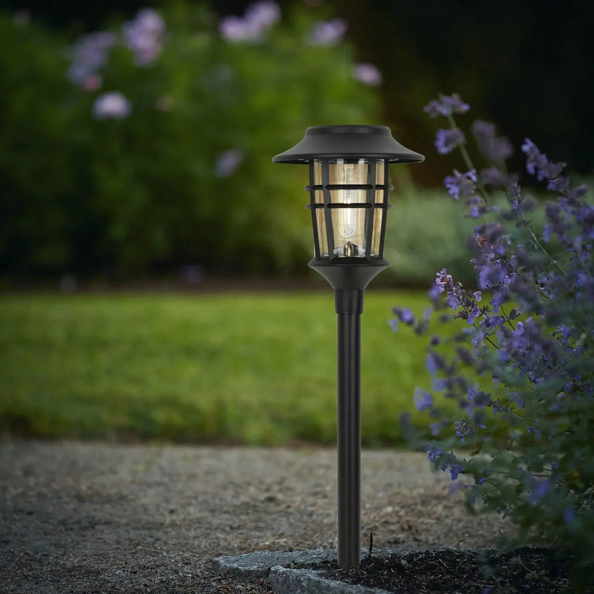 ZonGloed Zonne-energie Tuinlamp 59 cm met LED-verlichting