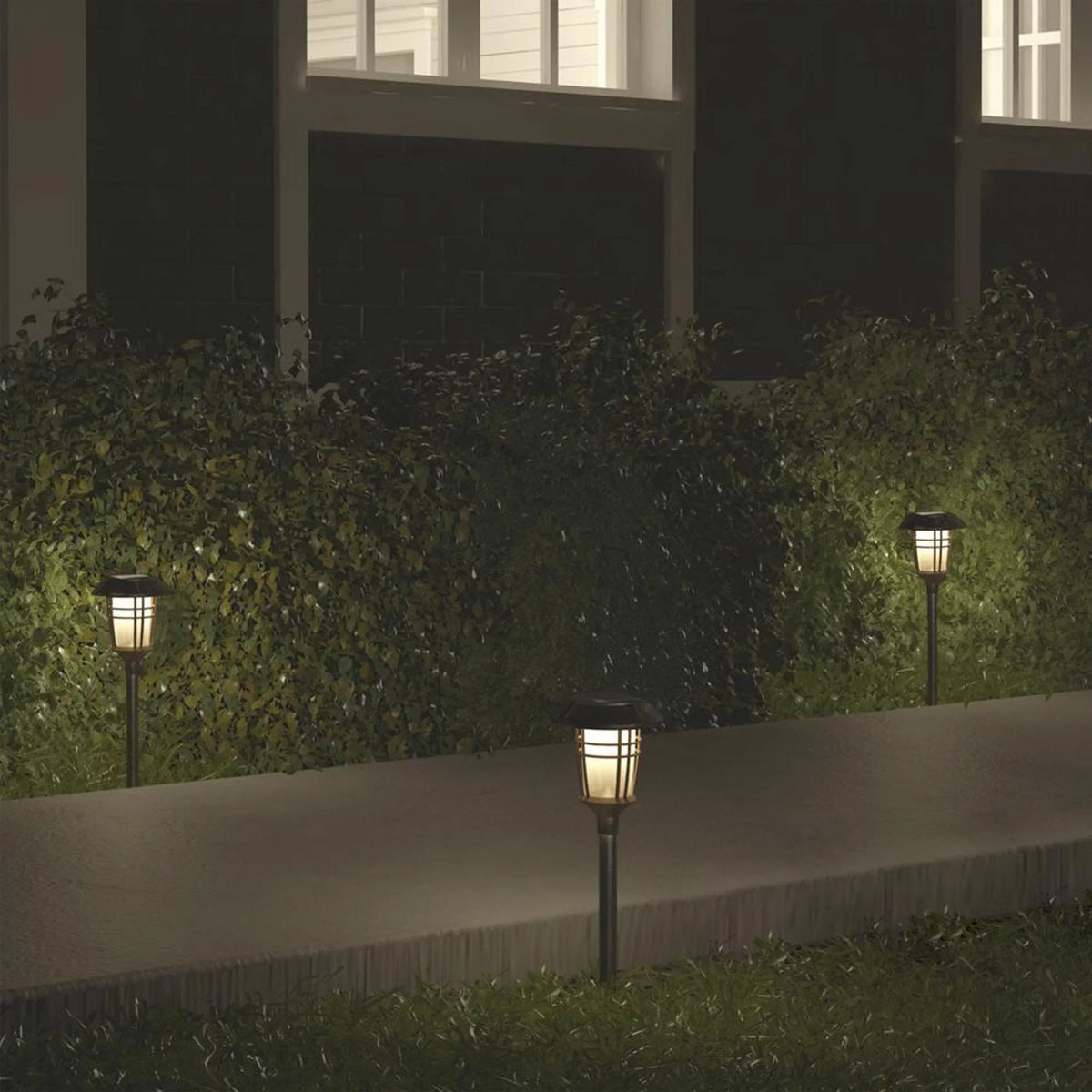 ZonGloed Zonne-energie Tuinlamp 59 cm met LED-verlichting
