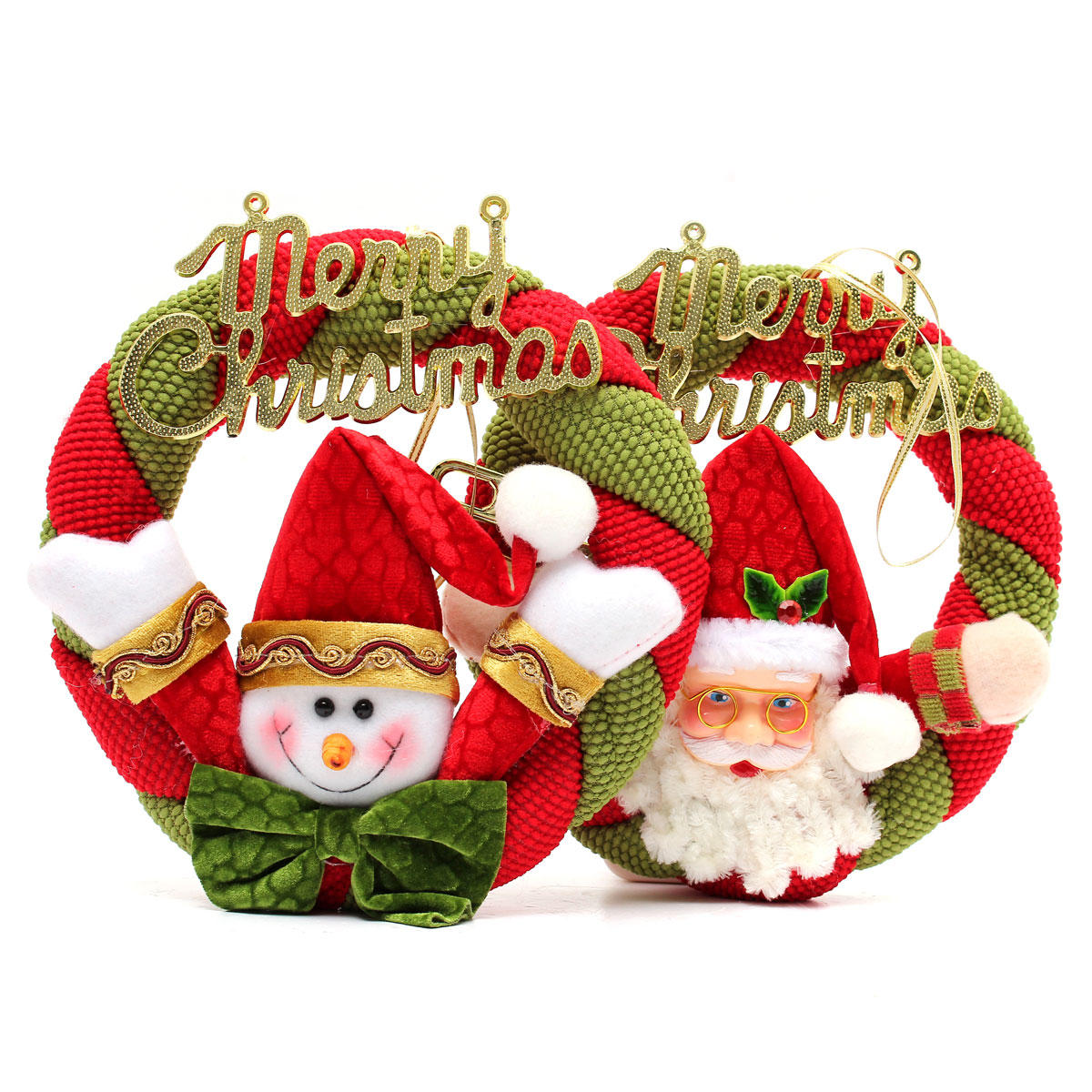 Kerstboom Hanger – Sneeuwpop en Kerstman Feestdecoratie