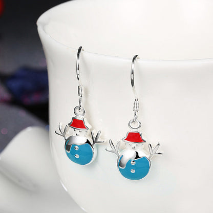 Kerstique – Kerst Sieradenset met Ketting en Oorbellen voor Dames