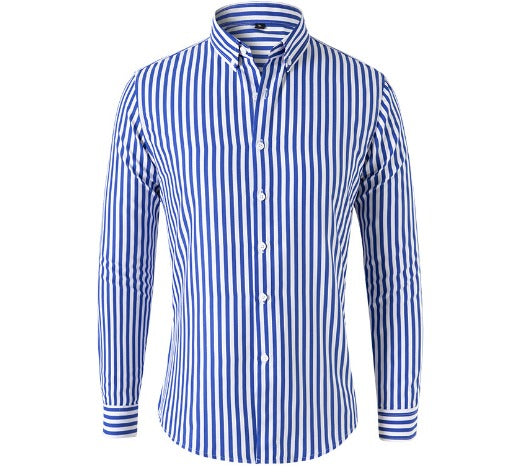 Luca Strepenoverhemd Heren – Klassiek Design en Comfortabele Pasvorm