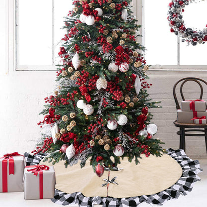 Kerstboomrok – 120 cm Decoratieve Boomrok voor Kerst