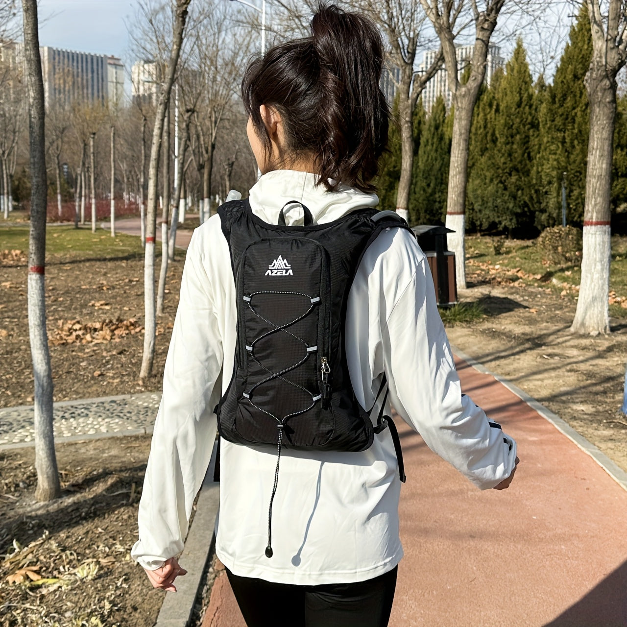 AquaRun Hardloopvest met 500 ml Soft Flask voor Outdoor
