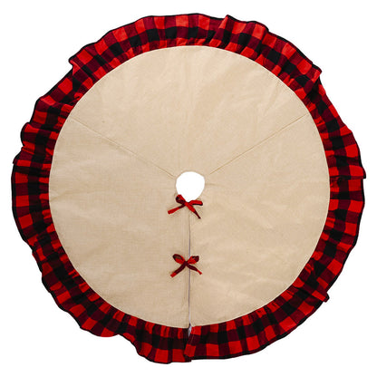 Kerstboomrok – 120 cm Decoratieve Boomrok voor Kerst