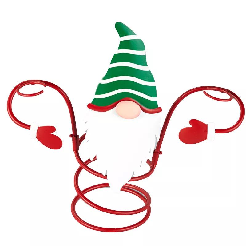 KerstProost Wijnglashouder voor 4 Glazen – Kerstdecoratie
