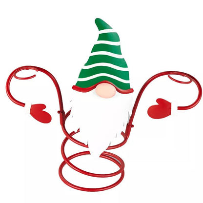 KerstProost Wijnglashouder voor 4 Glazen – Kerstdecoratie