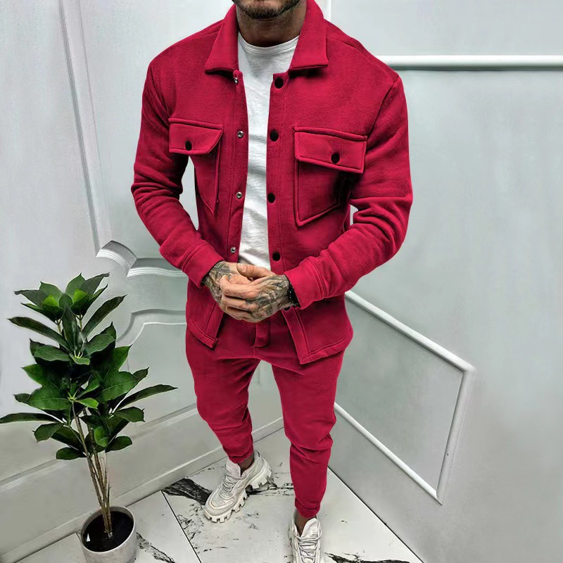 Rivano Katoenen Herenpak – Elegante jas en broek set