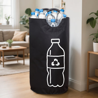 Grote Opvouwbare Recyclingbak Duurzame Afvalbak met Handvatten