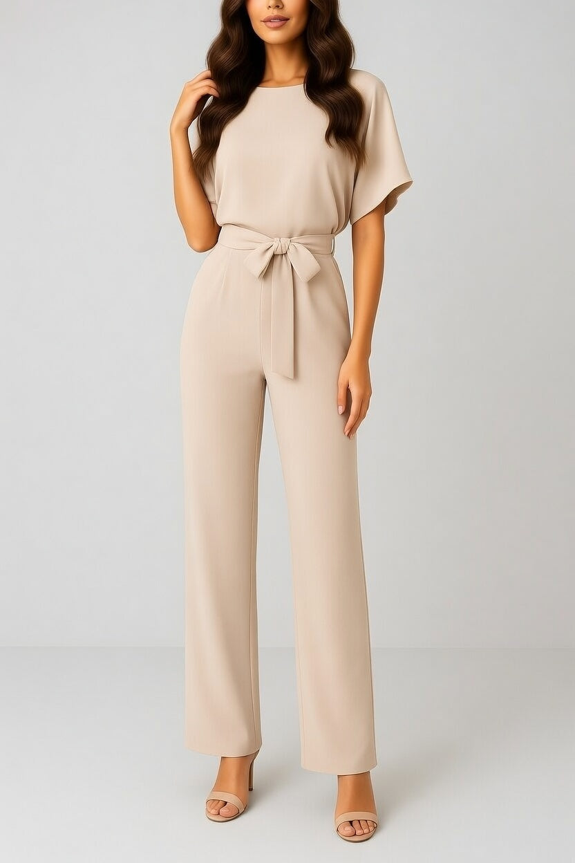 Liva Elegance Dames Jumpsuit met Minimalistisch Design en Comfort