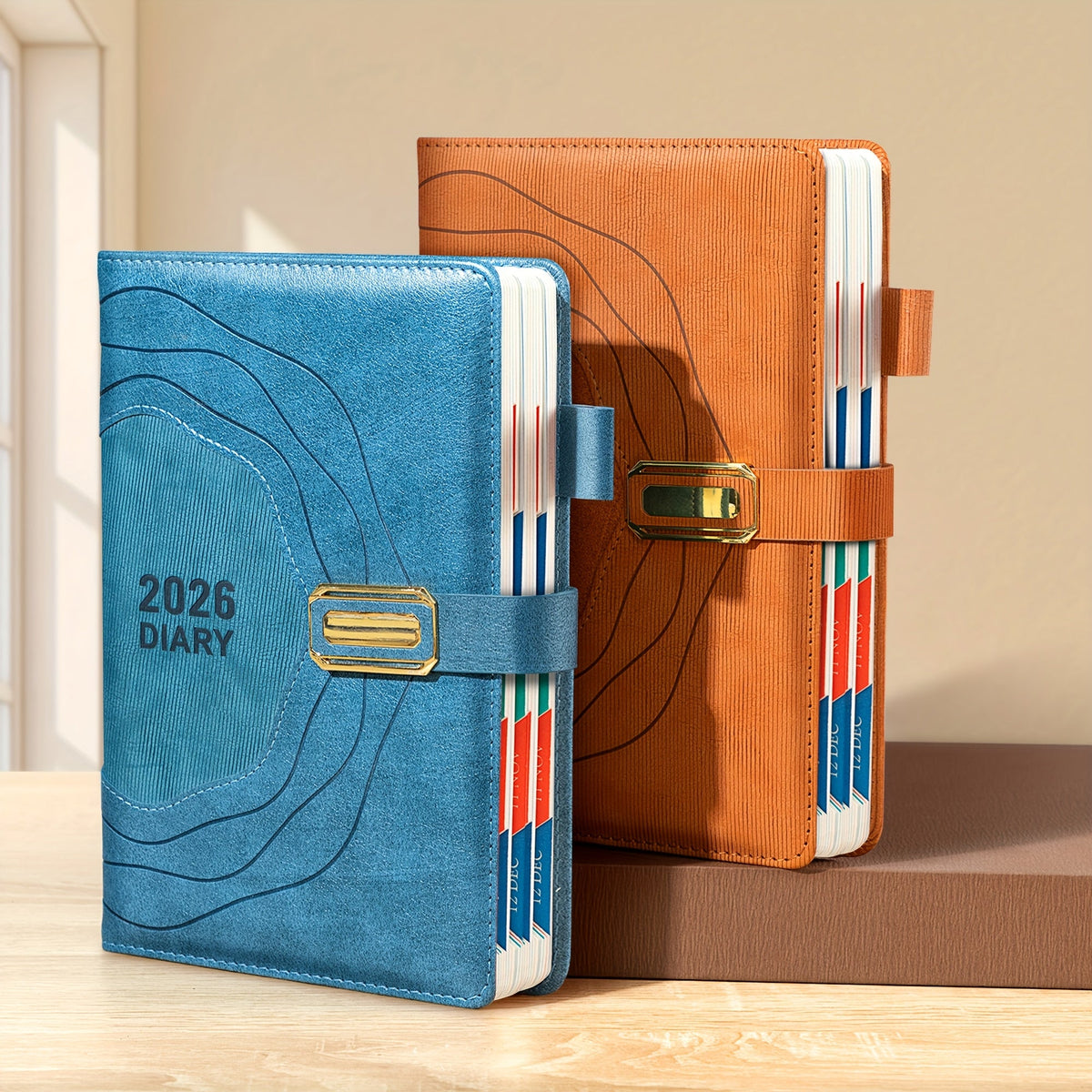 Plandora 2026 Dagplanner – Luxe Bureauagenda met 400 Pagina's
