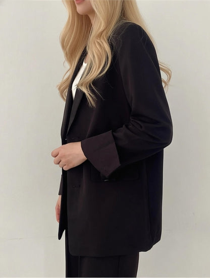 Velandra Dames Pak – Elegant Tweedelig Pak met Blazer en Broek
