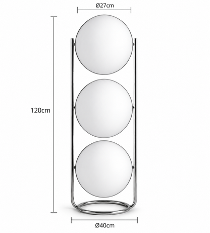 Sferalux moderne design vloerlamp met LED en 3 lichtkleuren