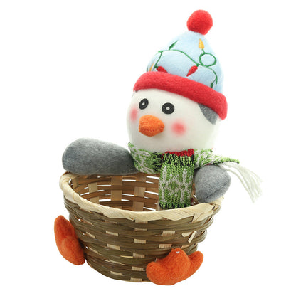 Kerst Snoepmandje – Klein Mandje voor Kinderen en Feestdecoratie