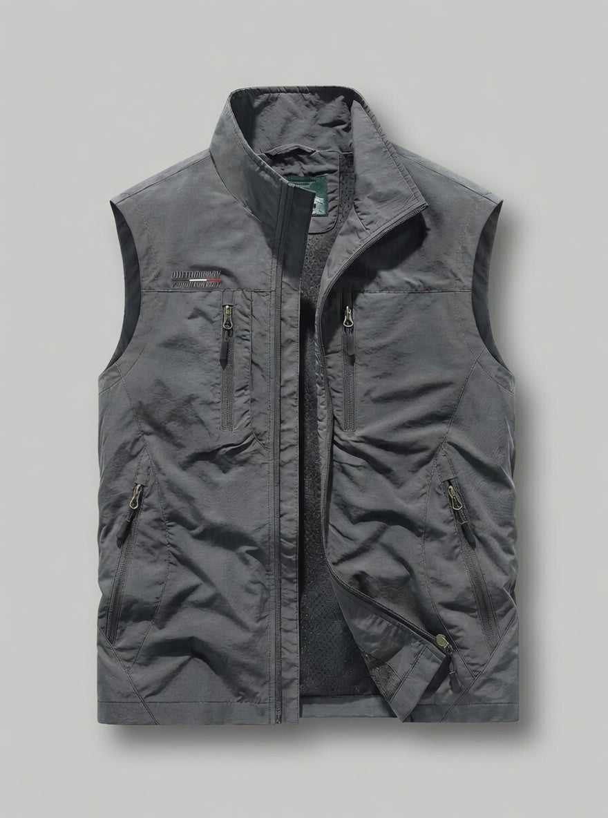 Ravento heren bodywarmer met zakken outdoor mouwloos vest