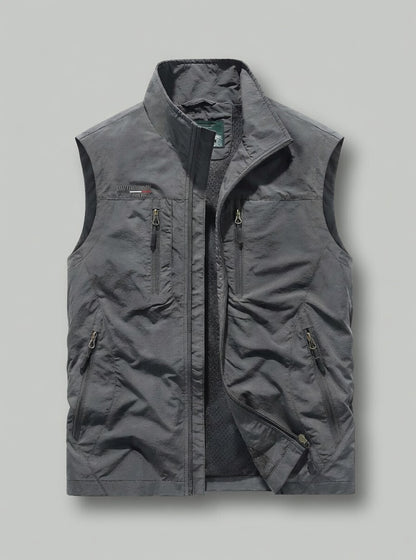 Ravento heren bodywarmer met zakken outdoor mouwloos vest
