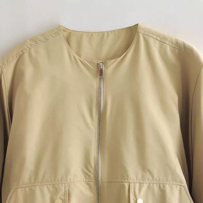 LichtFlow Dames Gilet met Luchtige Pasvorm en Tijdloze Stijl