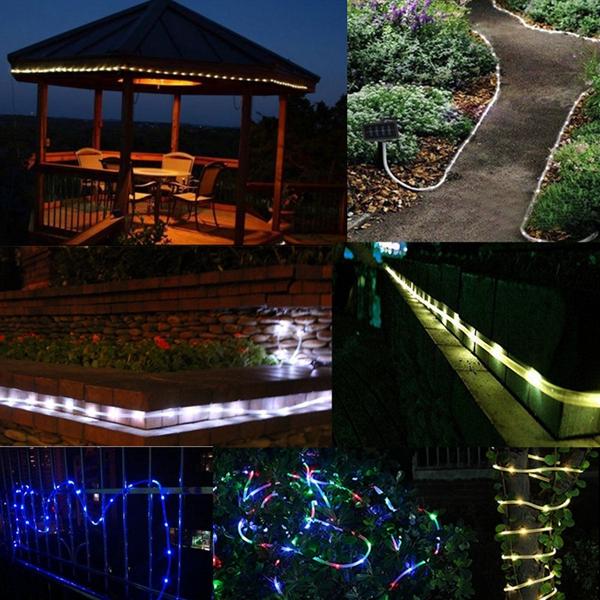 Zonnestraal – Solar LED Lichtslang 10 Meter met 100 LED Lampjes