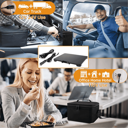 WarmEet Elektrische Lunchwarmer – Draagbare Voedselverwarmer