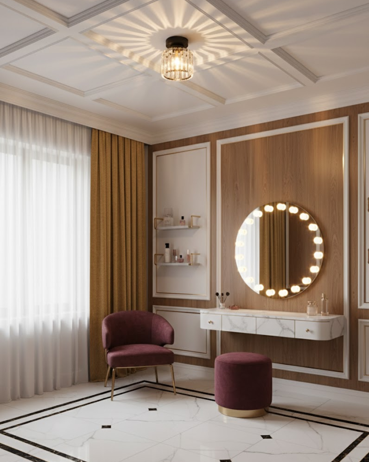 Prismalux Plafondlamp – Glazen Designlamp met Warme Gloed