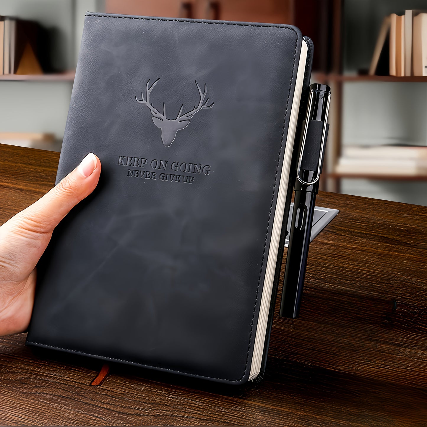 360-Pagina Notitieboek – NoteLuxe Kunstleren Dagboek