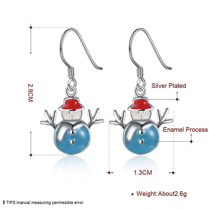Kerstique – Kerst Sieradenset met Ketting en Oorbellen voor Dames
