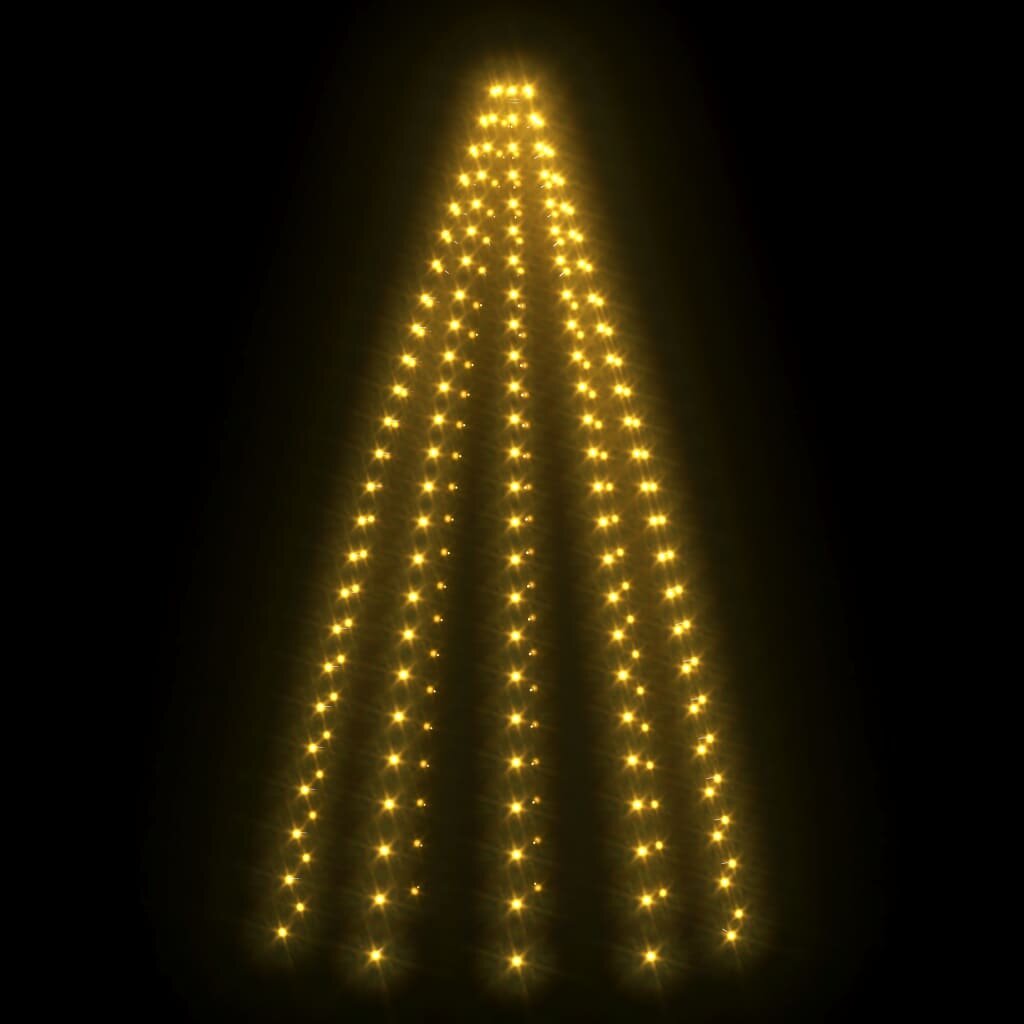 Warmwitte Kerstboomverlichting met 250 LED's voor een Boom van 250 cm