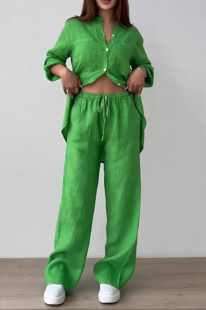 Elegant Tweedelig Damespak Lisanne – Blazer & Broek Set