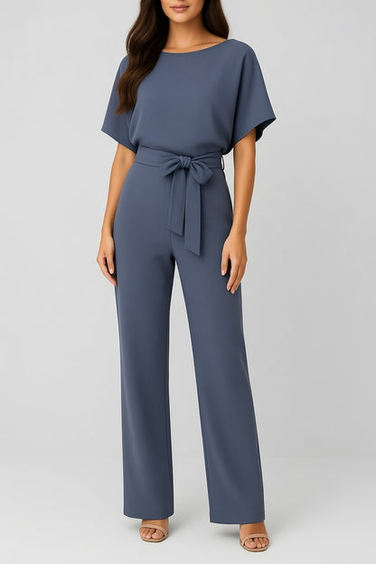 Liva Elegance Dames Jumpsuit met Minimalistisch Design en Comfort
