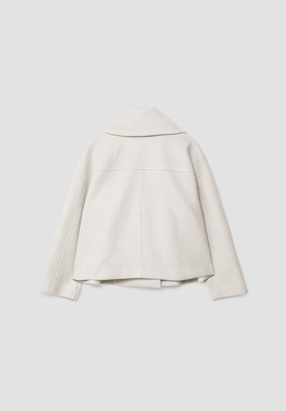 Valmira Korte Double-Breasted Jas voor Dames