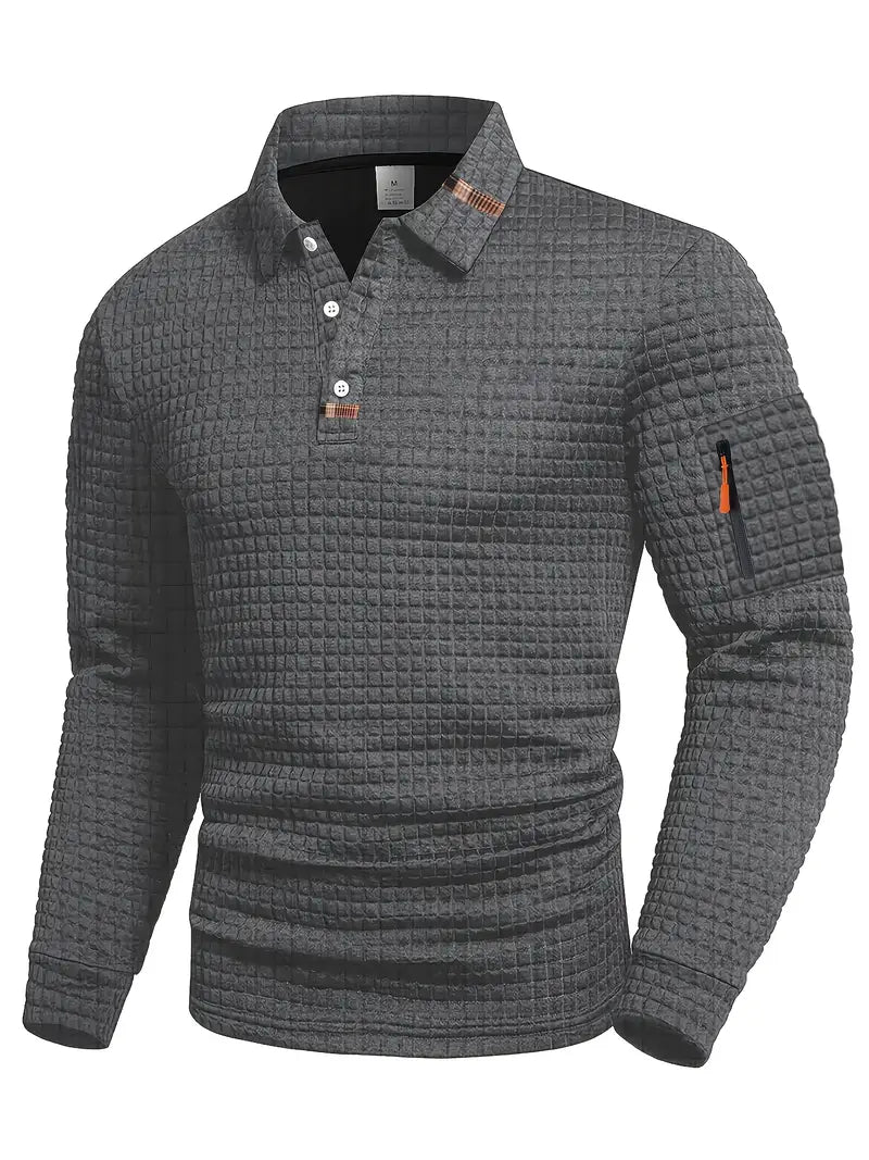 Herentrui Rensvik met Gewatteerde Details en Moderne Casual Stijl