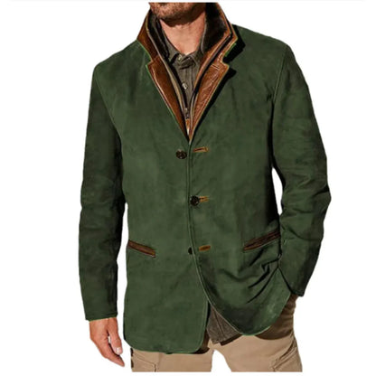 Herenjack Vintage Stijl – Klassiek en Elegant voor Herfst en Winter
