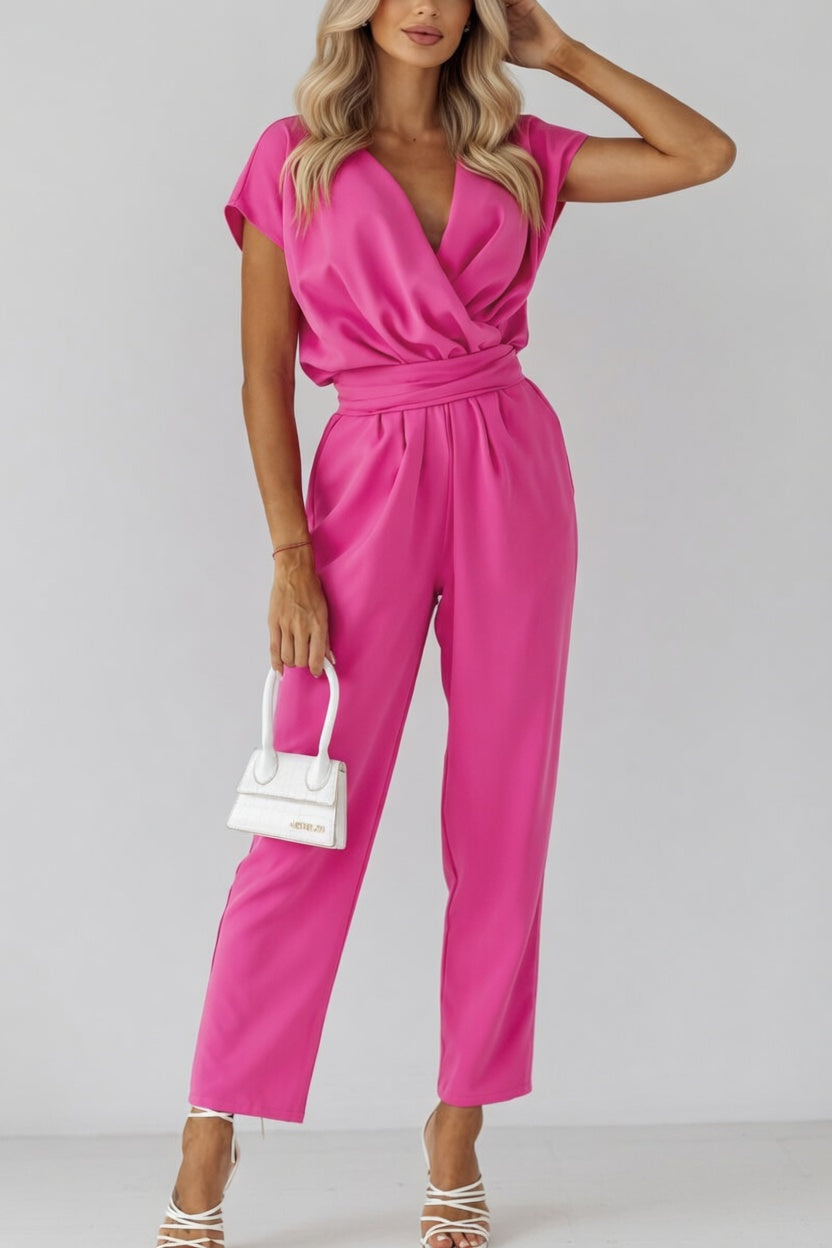 Liora Elegante Zomer Jumpsuit Dames Luchtig en Flatterend