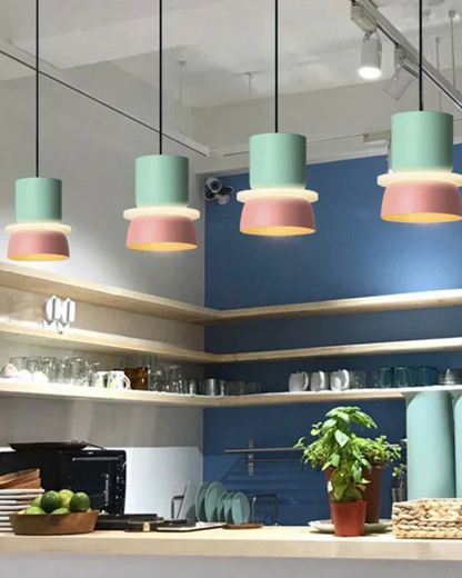 Sculpturale Hanglamp Calyra – Japandi Design in Hout