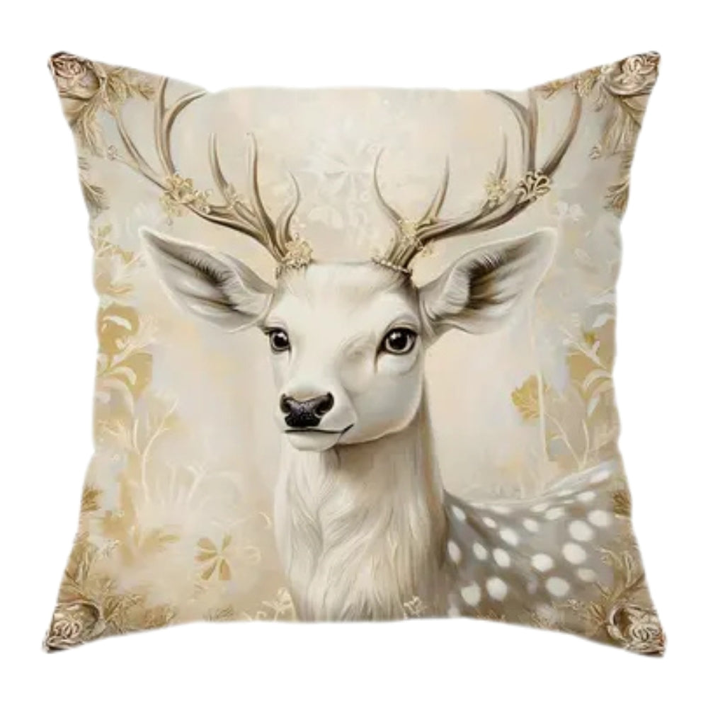 Kussenhoes Kerst Fluweel Vintage Stijl