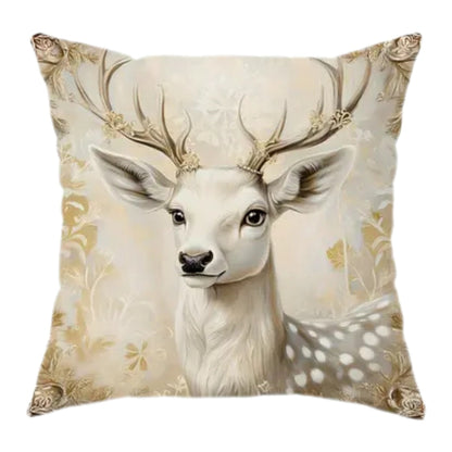 Kussenhoes Kerst Fluweel Vintage Stijl