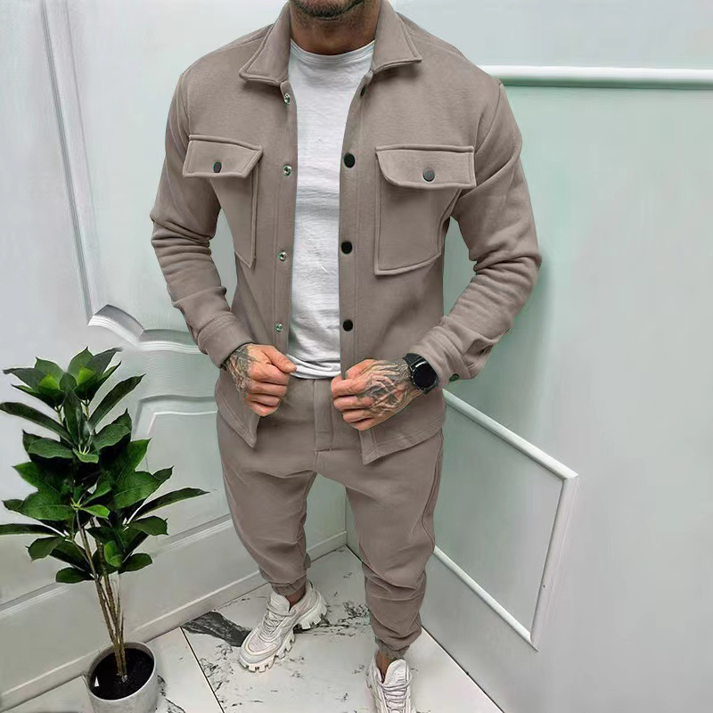 Rivano Katoenen Herenpak – Elegante jas en broek set