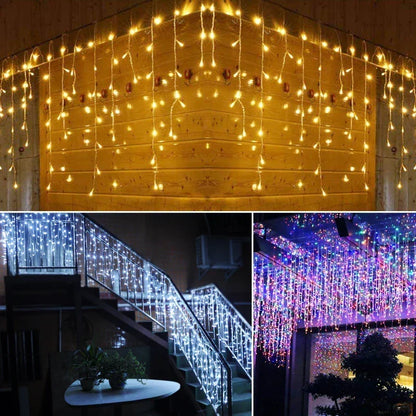 IJspegelgloed – Kleurrijk LED IJspegel Lichtsnoer voor Binnen en Buiten