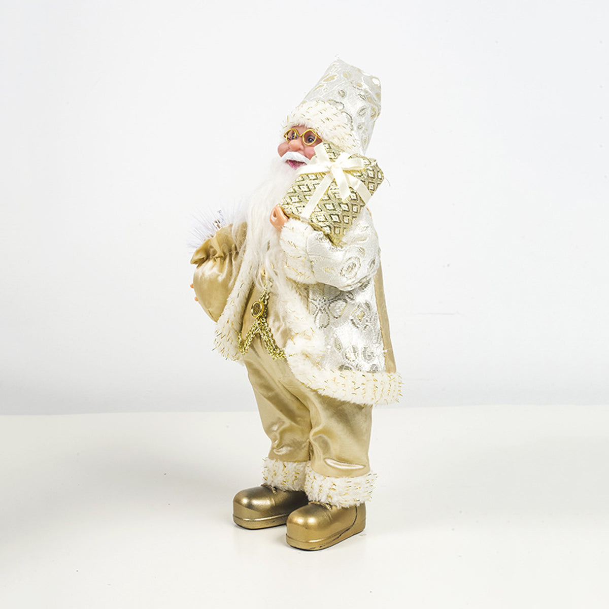 Kerstman Noël Decoratiepop – Staande en Zittende Kerstfiguur
