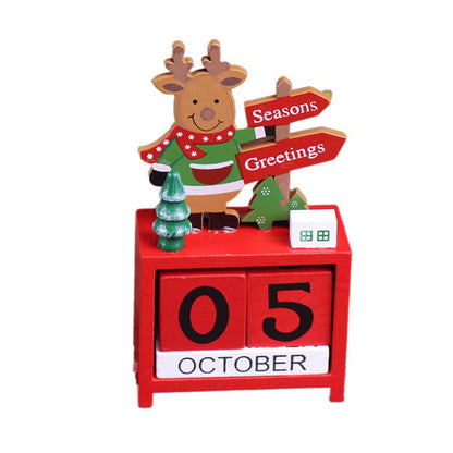 Kerstkalender Aftelkalender – Decoratieve Adventskalender met Kerstfiguren