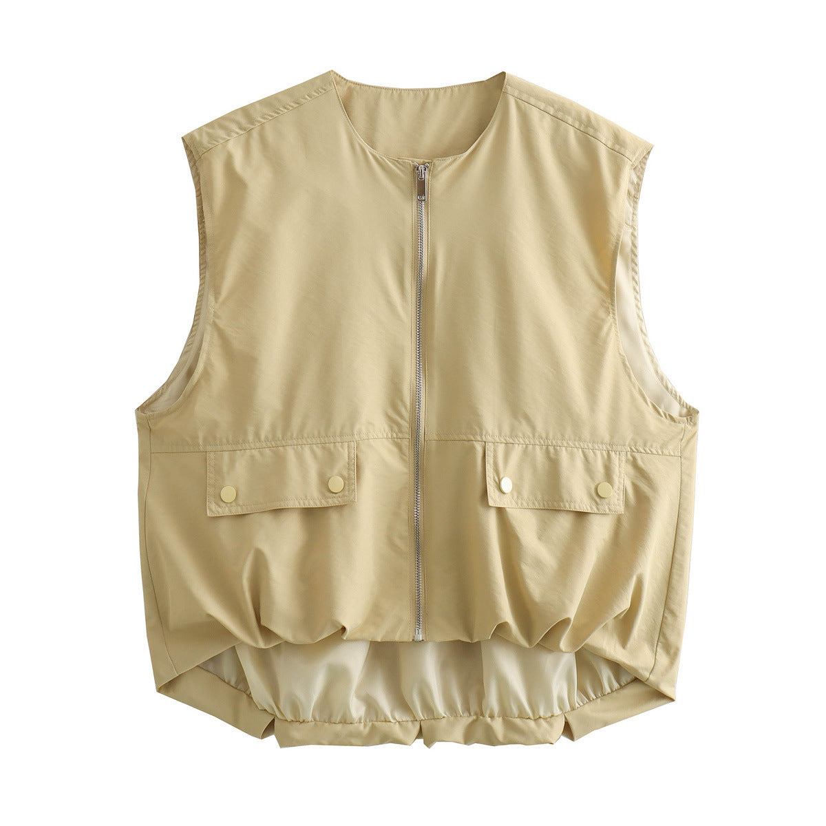 LichtFlow Dames Gilet met Luchtige Pasvorm en Tijdloze Stijl