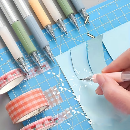 4-delige Snijpen Set – KnutselPro Intrekbare Hobbymessen