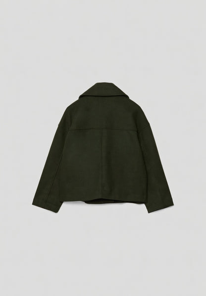 Valmira Korte Double-Breasted Jas voor Dames
